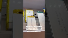 Akumulatory polimerowe litowe dostępne we wszystkich rozmiarach