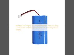 Standard Discharging 1C Lithium Ion Battery Pack Including LED Indicator and Max Charge Current 1C Providing Power Supply