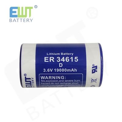 3.6V D Rozmiar ER34615 Litium Thionyl Chloride Battery Manufacturers cylindrical LISOCL2 Battery
