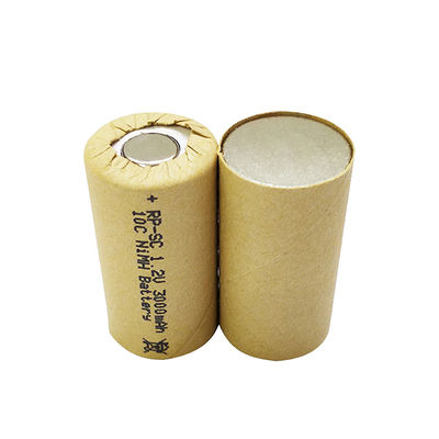 kupować Niklowy akumulator 10c Sub-C SC3000mah 1,2 V Ni Mh Akumulator naładowalny online manufacture