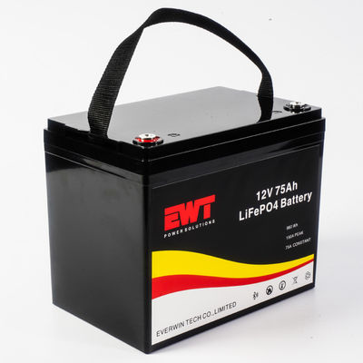kupować 12V LiFePO4 akumulator litowy, do ładowania ponownego, 12,8V 75Ah IFR32700 produkcja online