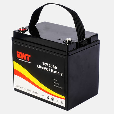 kupować System energii słonecznej 12V 35Ah Litium Iron Phosphate Battery 12.8V LiFePO4 LFP Lithium Battery Pack z BMS produkcja online