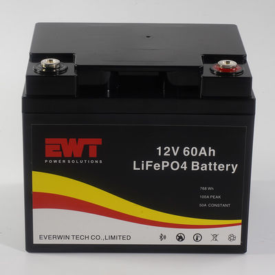 kupować 12V 60AH Litium Iron Phosphate Battery z obsługą Bluetooth produkcja online