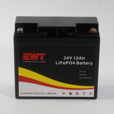 kupować Głęboki cykl 24V 12Ah Lifepo4 Litium Battery Kompakt dla narzędzi elektrycznych produkcja online