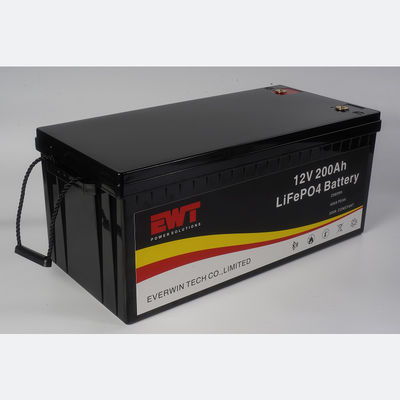 kupować 12V Litium Iron Phosphate Battery 200Ah Nominalna pojemność Aplikacje morskie 150A Prąd rozładowy Konkurencyjny produkcja online