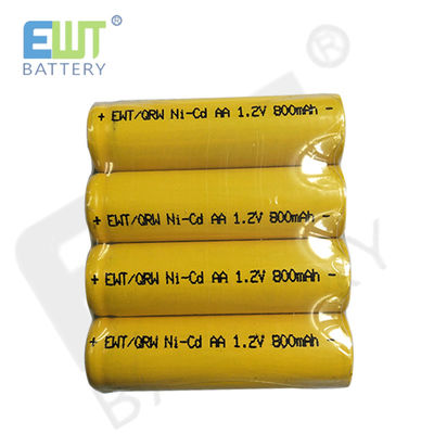 kupować Duża pojemność baterii niklowo-kadmowej NI-CD AA 1.2V 600MAH 800mAh dla AA online manufacture