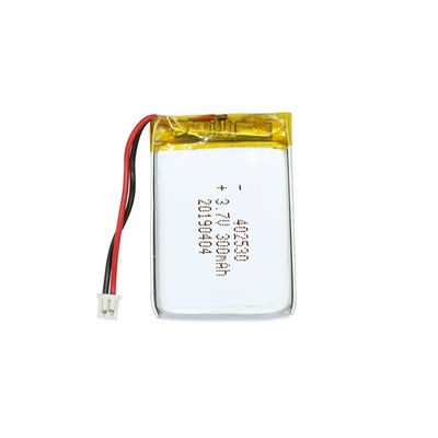 Zastosowany zestaw baterii poliestrowej litowej 3.7v 300mah bateria LiPo 402530