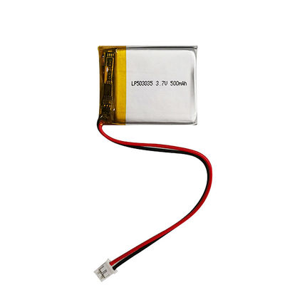 3.7v 500mah Litium Polymer Battery Cell Polymer Lithium Battery Pack