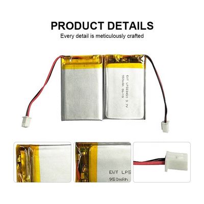 3.7v Litowo-polimerowa bateria 950mah 1000mAh LiPo bateria komórka 583450 603450