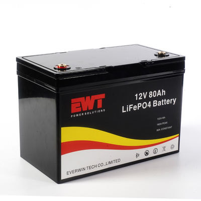 Przechowywanie energii 12V IFR32700 Litowo-jonowy zestaw akumulatorów LFP 12,8V 80Ah Litowo-żelazowo-fosforowy zestaw akumulatorów do obozowania na zewnątrz