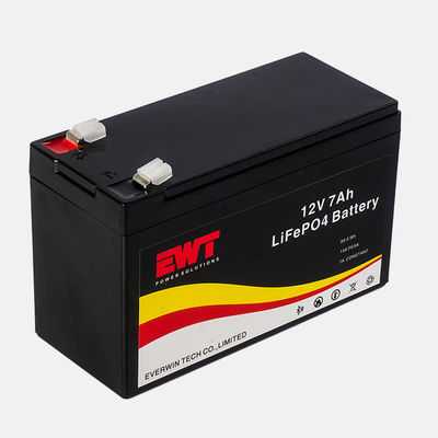 Home Przechowywanie energii 12V LiFePO4 wymiana baterii litowej 12,8V 7Ah Litium Iron Phosphate Battery Pack