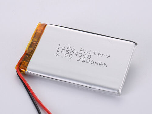 akumulator polimerowy litowy 3,7V lp594368, lp595370, lp605056, lp953566 2000mah, 2300mah 2600mah, 2700mah