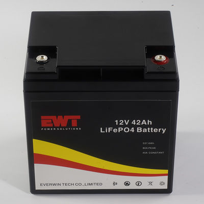 Lekki 4,5 kg 12V 42Ah Litium Iron Phosphate Battery dla potrzeb przemysłowych