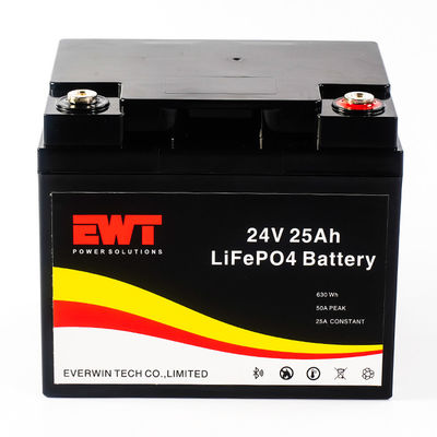 EWT IFR32700 24v 25ah Lifepo4 Bateria 12,8v 100000mah Bateria litowo-jonowa głębokiego cyklu