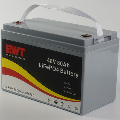 48V 30AH Litium Iron Phosphate Battery Pack do monitorowania online Wysoki bezpieczeństwo Niski wpływ na środowisko