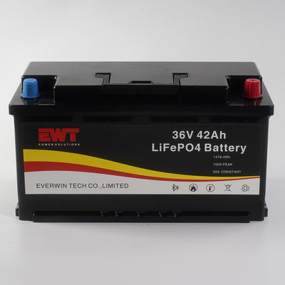 Solid Quality Case LFP 36V 42AH Li-FePo4 Bateria do wyposażenia łodzi elektrycznych