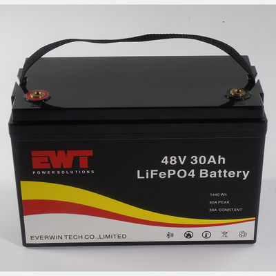 Smart Battery Pack Capacity Display z BMS 48V 30AH Support Factory OEM Service
