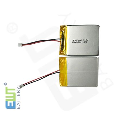 Ochrona PCB Bateria polimerowa litowa z ochroną przed przeładowaniem i ogniwami do kieszeni LP585460 3.7V 2000mAh