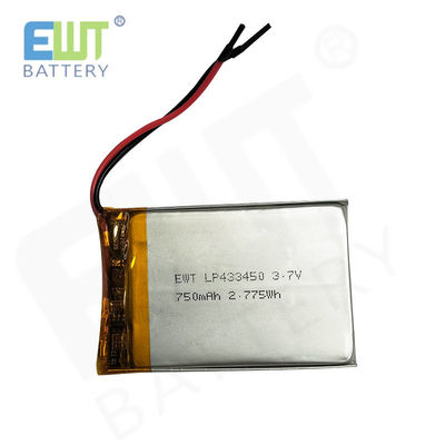 LP433450 3.7V 750mAh Li-Polymer Power Cell z ochroną przed nadmiernym rozładowaniem