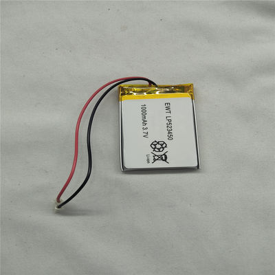 Duża pojemność LiPo z PCM LP523450 3.7V 1000mAh Stabilna i bezpieczna wydajność