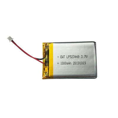 LP523449 3,7V 1000mAh bateria poliestrowa litowa z PCM