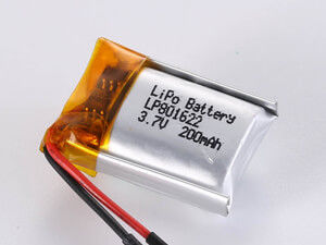 LP801622 3,7V 200MAH Prismatyczna bateria litowo-polimerowa Najlepsze rozwiązanie dla Twojej firmy