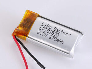 LP701530 3,7V 270MAH Litowo-polimerowa bateria z PCM i ochroną przed zwarciem