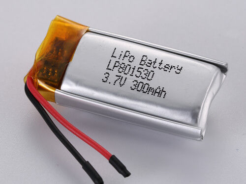 LP801530 3,7V 300MAH Litium Polimerowy Akumulator Naładowalny dla temperatury rozładowania i pojemności od -20 do 60 stopni Celsjusza