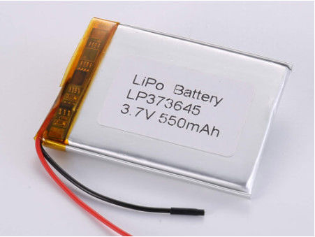 Duża pojemność 3,7V 550mah 1C Prąd rozładowy Polimerowa bateria litowa do produktów elektronicznych