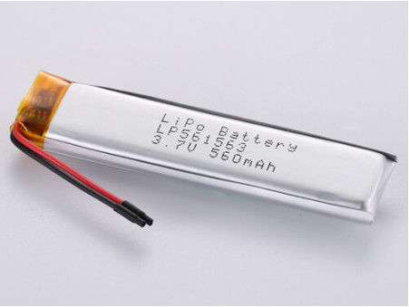 3.7V 560MAH JST Typ złącza Polimerowa akumulator Litowy z prądem rozładowania 1C Lekki i trwały