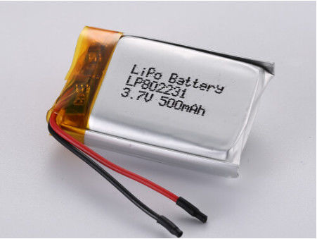 LP802231 3.7V 500MAH srebrny litowo-polimerowy akumulator o szerokim zakresie zastosowań i ochronie PCB