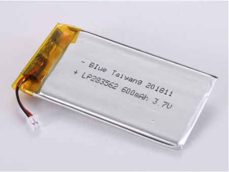 Długotrwała bateria litowo-polimerowa 3,7V 600MAH z ochroną PCB dla zastosowań przemysłowych