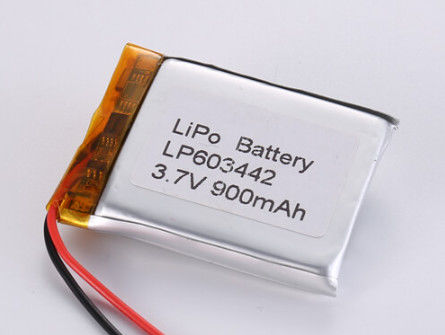 LP603442 3,7V 900MAH baterie litowo-jonowe producenci Baterie poliestrowe litowe z chronionym obwodem i klasą A