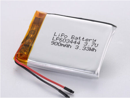 LP603444 3,7V 900MAH baterie litowo-jonowe Producenci Bateria litowo-jonowa wielkości monety Polimerowa bateria litowa klasy A do urządzeń ładowalnych