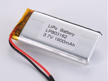 LP803162 3,7V 1900mah baterie litowo-jonowe Producenci LiPo o dużej pojemności z Soft Pack