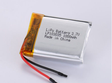 LP103035 3,7V 1000mah baterie litowo-jonowe, Soft Pack Litium Polymer Rechargeable Battery