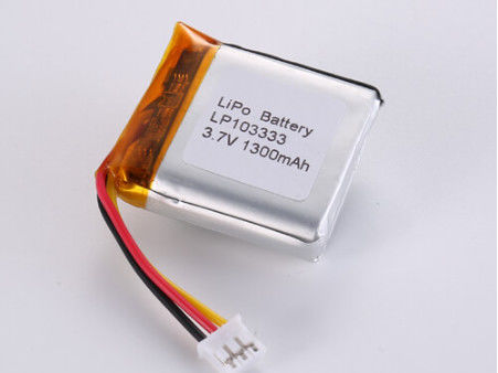 LP103333 3,7V 1300MAH Baterie polimerowe litowe Producenci z składem chemicznym