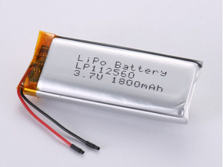 LP112560 3,7V 1800MAH Baterie Li-ion Producenci z ochroną przed przeładowaniem i Soft Pack