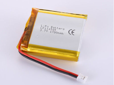 Sharp Square LiPo Battery Pack Wysoka pojemność i Soft Pack Design dla długotrwałej wydajności LP114545 3.7V 1700MAH