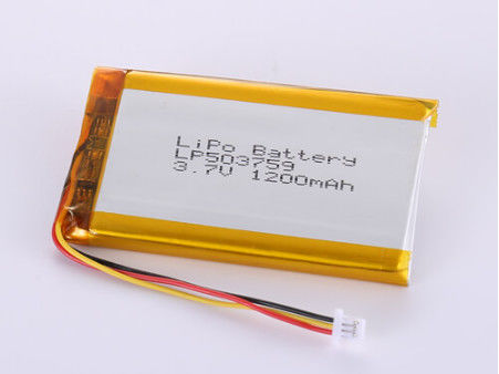 LP503759 3,7V 1200MAH Li-ion Battery Producentów Srebro do urządzeń do ponownego ładowania