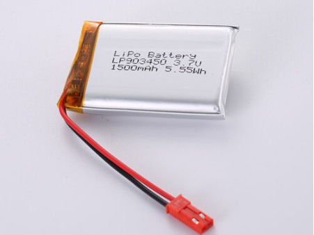 LP903450 3.7V 1500MAH A Grade Poch Design Litium Polymer Battery z certyfikatami FCC