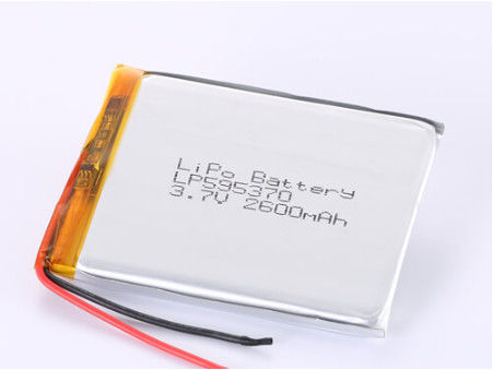 LP595370 3.7V 2600MAH Akumulator do ładowania 1 Rok Żywotność Polimer litowy dla kompatybilności OEM
