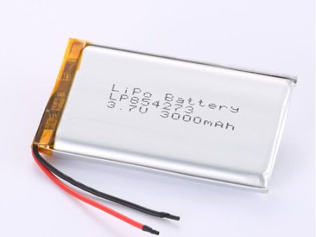 LP854273 3,7V 3000MAH Litowo-polimerowy akumulator CC/CV Sposób ładowania Ochrona przed nadmiernym rozładowaniem
