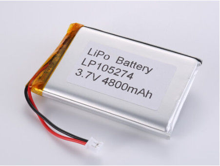 Li-polimerowe ogniwa Li-polimerowe baterie litowe do szerokiego zakresu temperatury W pełni naładowane napięcie 3.7V 4800MAH