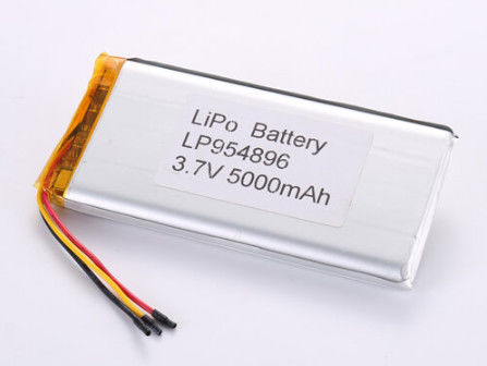 Wysokiej pojemności LiPo Pack 3.7V 5000MAH Li-ion Battery Producenci Inny materiał anodowy dla standardów 2-3 godziny Czas ładowania