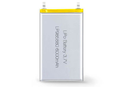 Producenci akumulatorów litowo-jonowych klasy przemysłowej LP985880 3.7V 6000MAH z czasem ładowania 2-3 godziny i wsparciem OEM/ODM