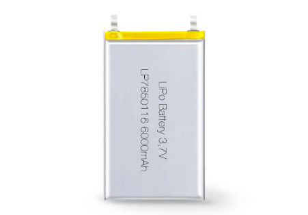 Kompaktny i przenośny Li-polimerowy akumulator 3.7V 6000MAH 500 cykli -20 do 60 stopni Celsjusza Temperatura rozładowania