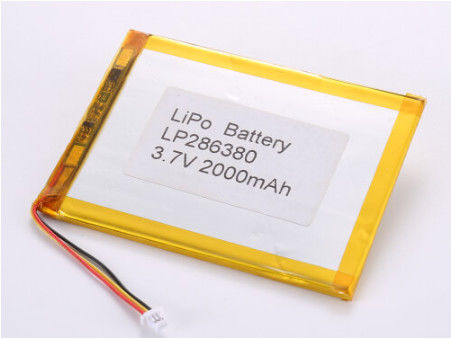LP286380 3,7V 2000MAH Li-ion Battery Producent Ochrona przed przeładowaniem i ładowalność dla wymagających środowisk