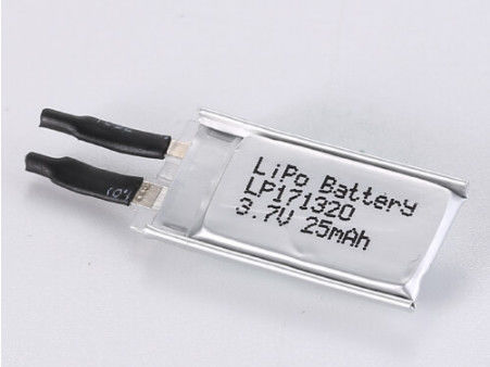 LP171320 3,7V 25MAH lekkie i mocne Litium Polymer Battery z PCB
