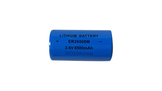 Wysokie napięcie robocze i zamówione terminale/piony/przewody/złącza Bateria litowy tionylchlorek ER26500M 3.6V 6500MAH